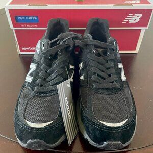 NWT New Balance 990 V5 Black Women's Size 8 Made in USA! (Unique MFG # 2247)